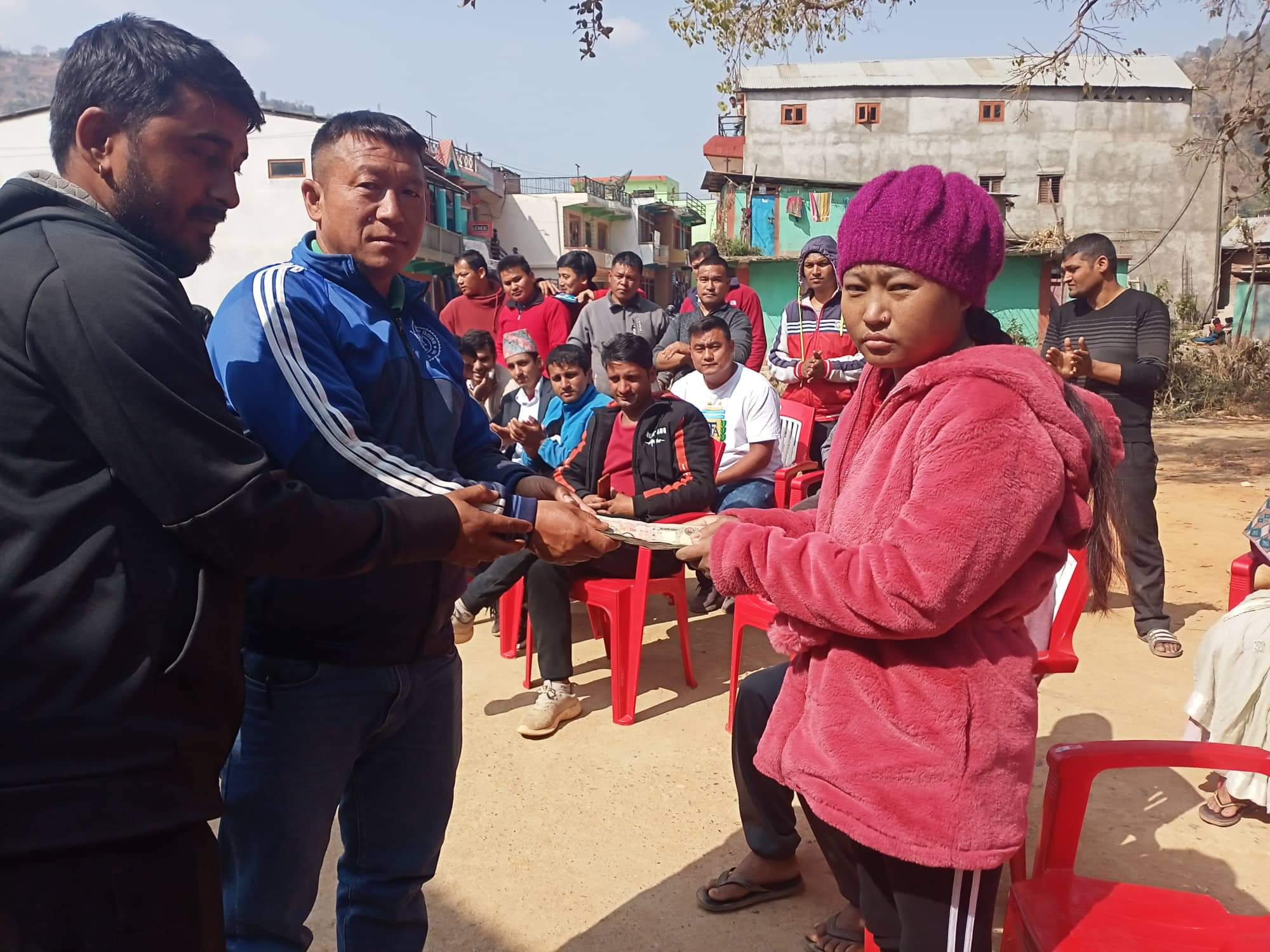 मृगौला पीडित जस्मिन ढेँगा लाई करिब १४ लाख आर्थिक सहयोग जुट्यो