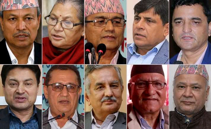 एमालेमा दोस्रो तहका ९ नेताले निकाले प्रेस वक्तव्य ।।