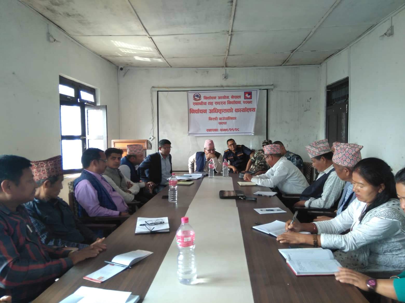 निस्दीमा निर्वाचन अधिकृतको कार्यालय उद्घाटन