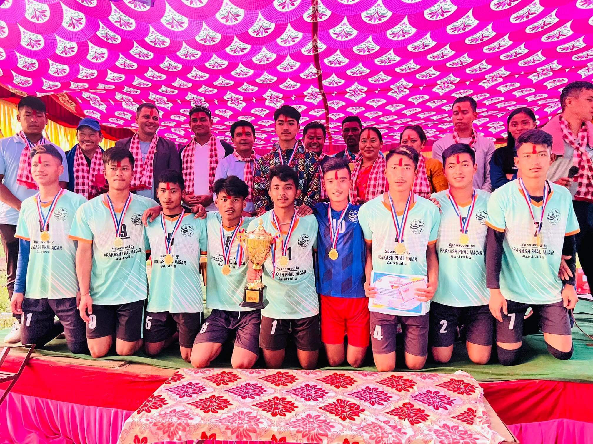 जिल्ला स्तरिय भलिवल खेलको लागि खेलाडी छनोट ;- को को परे छनोटमा विवरण सहित।