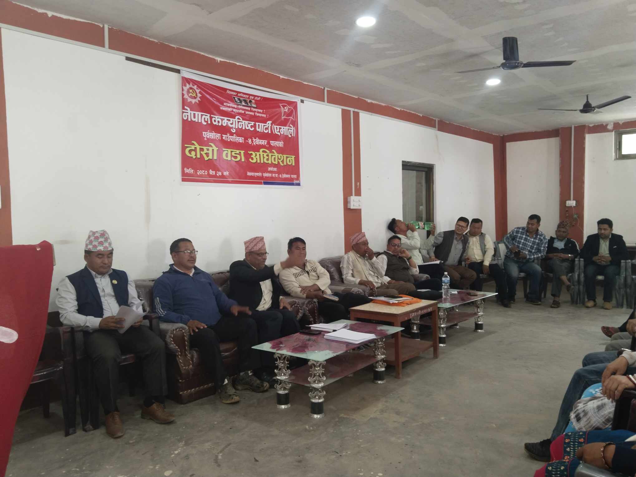 नेपाल कम्युनिस्ट पाटि एमाले पुर्वखाेला देविनगरकाे अध्यक्षमा भुवन सिंजालि