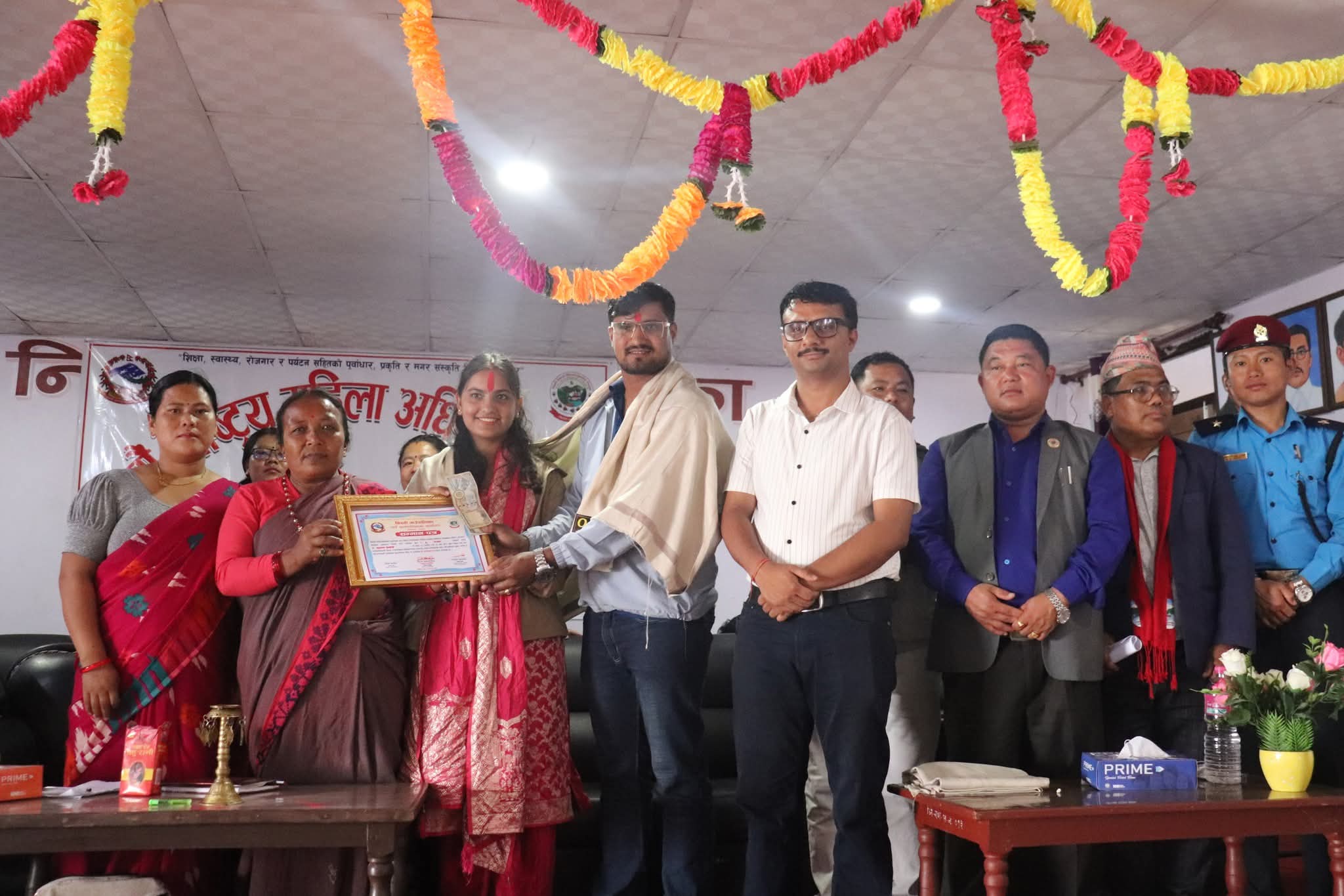 सातौं राष्ट्रिय महिला अधिकार दिवस निस्दी गाउँपालिकामा विविध कार्यक्रमसहित सम्पन्न