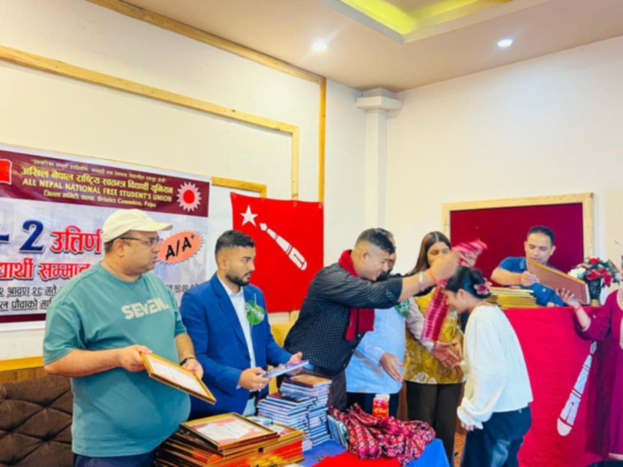 पाल्पामा SEE र +2 उत्कृष्ट विद्यार्थी सम्मान