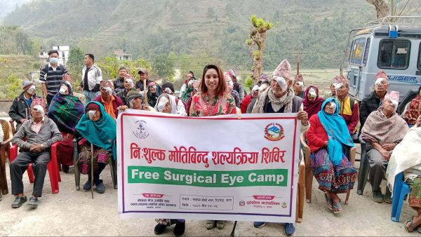 गाउँमै सेवा, उज्यालो भविष्य : पूर्वखोलामा ६० जनाको आँखाको शल्यक्रिया सफल