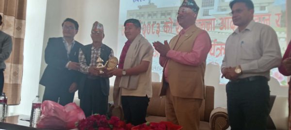 नववर्ष २०८३ शुभकामना आदानप्रदान,नवनिर्वाचित सांसद सम्मान तथा अन्तरक्रिया कार्यक्रम सम्पन्न