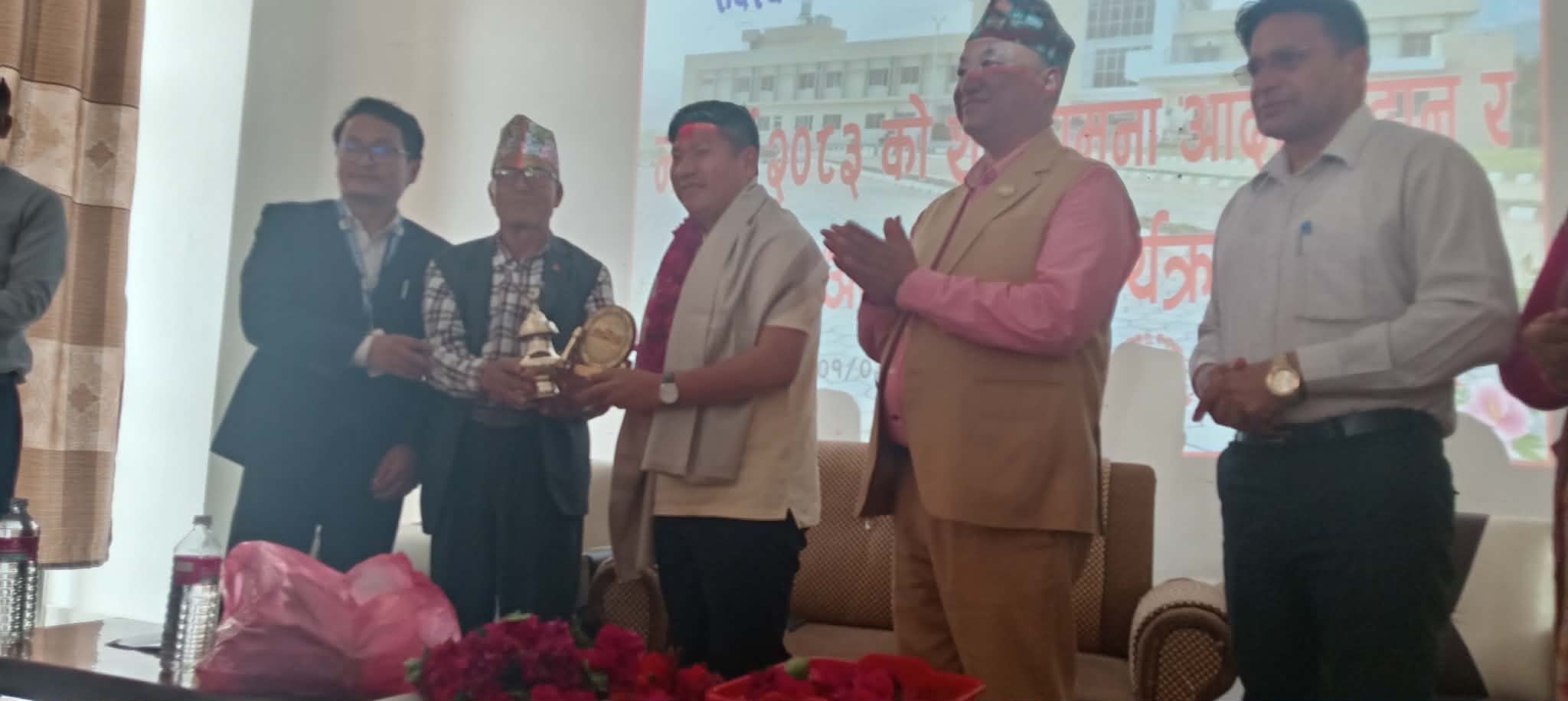 नववर्ष २०८३ शुभकामना आदानप्रदान,नवनिर्वाचित सांसद सम्मान तथा अन्तरक्रिया कार्यक्रम सम्पन्न