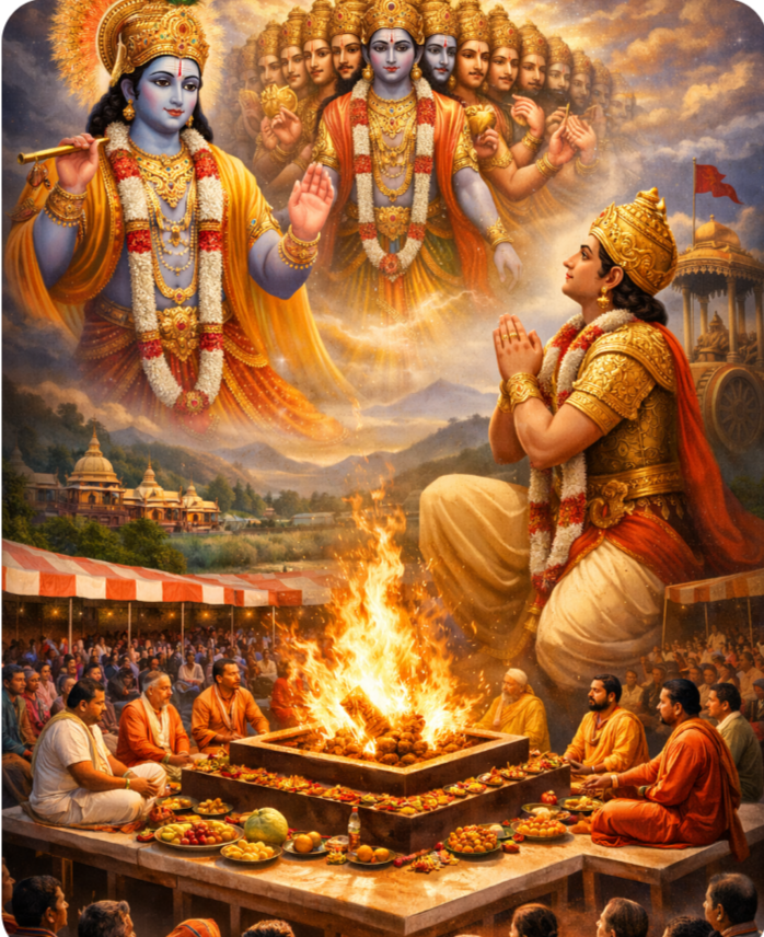 रामपुरमा वैशाख १ देखि श्रीमद्भगवद् गीता ज्ञान महायज्ञ हुने