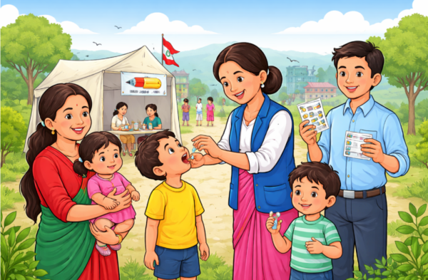 भिटामिन ‘ए’ र जुकाको औषधि अभियान : बालस्वास्थ्यका लागि जीवनरक्षक कार्यक्रम